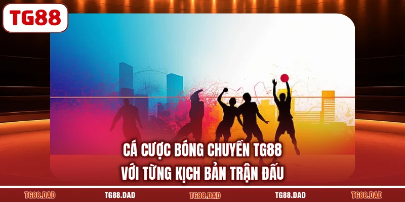 Cá cược bóng chuyền TG88 với từng kịch bản trận đấu