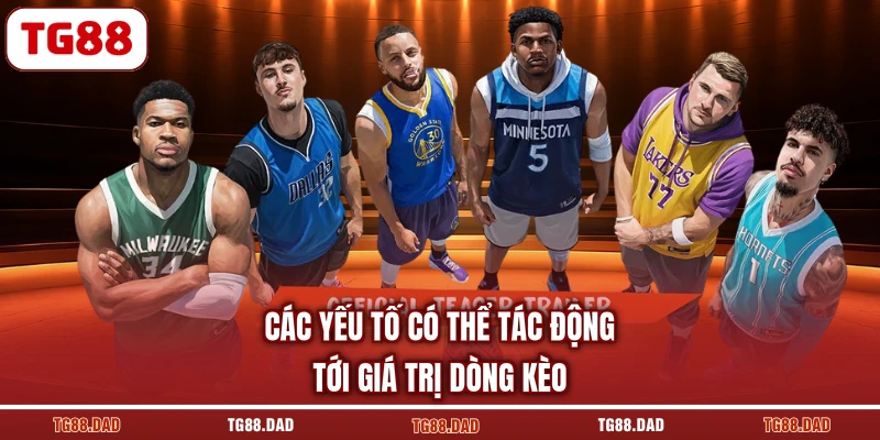 Các yếu tố có thể tác động tới giá trị dòng kèo