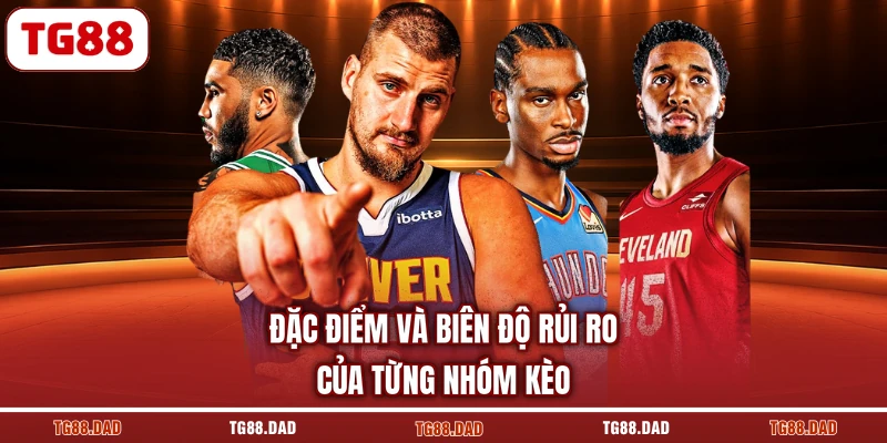 Đặc điểm và biên độ rủi ro của từng nhóm kèo
